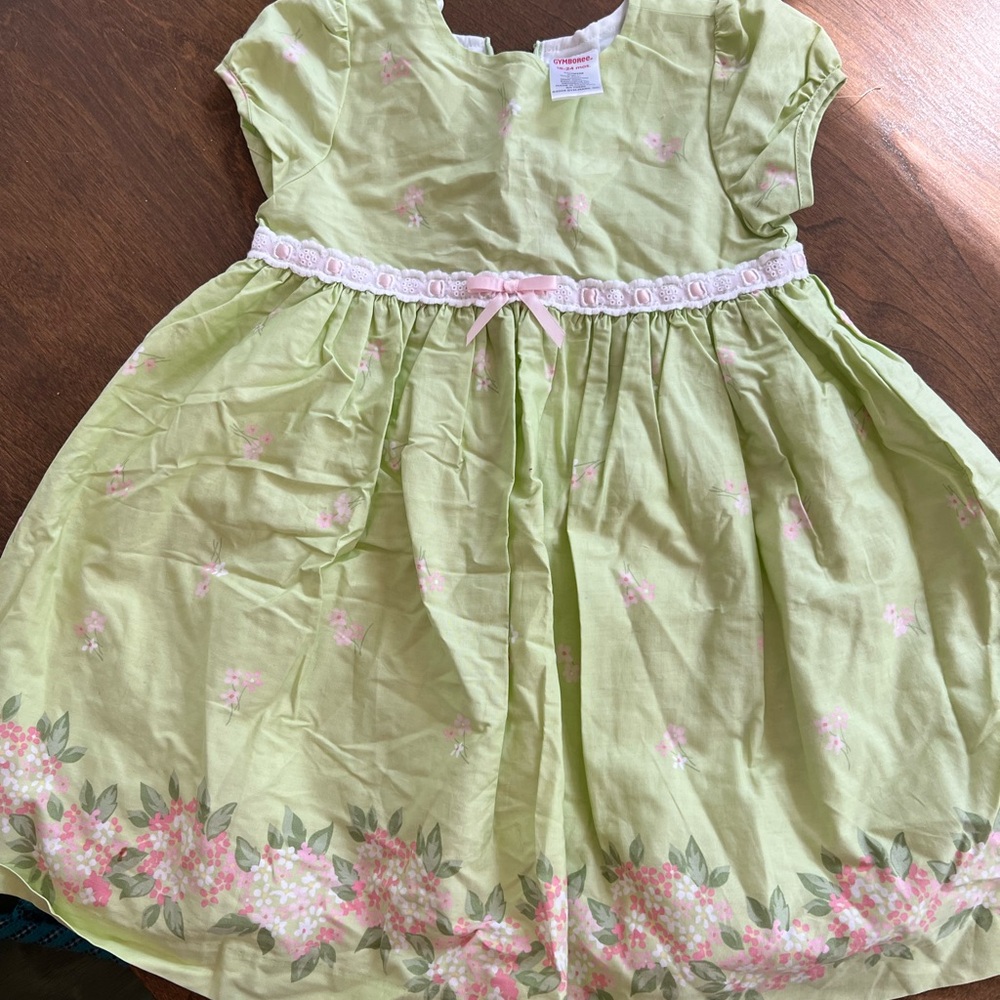 Gymboree Green Sundress w